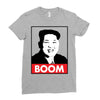 Kim Jong Un Boom Rocketman Ladies Fitted T-Shirt
