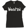 wasted Ladies Fitted T-Shirt