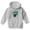 mo hawk ninja Youth Hoodie