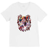 wicked jester skull V-Neck Tee
