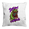 zombie horse classic Throw Pillow