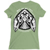 why do we fall, so we can learn to pickup ourselves up black Ladies Fitted T-Shirt
