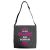 The Best Grammy Was Born In July Adjustable Strap Totes