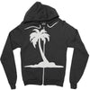palm tree Zipper Hoodie