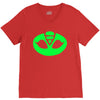 pj masks gekko symbol V-Neck Tee