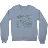 ascii night Crewneck Sweatshirt