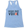 Women's March Hear Our Voice Racerback Tank