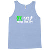 zombie never give up fun Tank Top