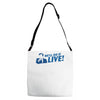 we'll do it live Adjustable Strap Totes