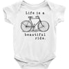 life is a beautiful ride Baby Bodysuit