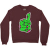 zombie okay Crewneck Sweatshirt