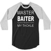 master baiter funny fishing t shirt mens 3/4 Sleeve Shirt