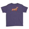 dachshund flower 2 Youth Tee