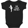 can i clean for you Baby Bodysuit