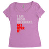 delaware state trending Women's Triblend Scoop T-shirt