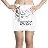 rabbit duck Mini Skirts