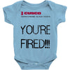 back to the future you are fired Baby Onesie