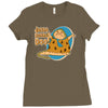 jabba dabba doo! Ladies Fitted T-Shirt