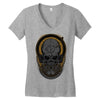 metal disk jockey Women's V-Neck T-Shirt