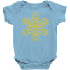 sacred geometry kabbalah tree of life Baby Onesie