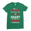 There's This Boy Who Stole My Heart He Calls Me Nana Ladies Fitted T-Shirt