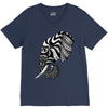 elephant ornate V-Neck Tee