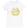 heart of gold Ladies Fitted T-Shirt