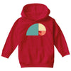 fibonacci golden ratio colorful Youth Hoodie