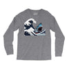 Great White Wave Shark Long Sleeve Shirts