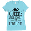queens are born in february (2) Ladies Fitted T-Shirt
