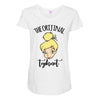 The Orijinal Topknot Tinkerbell, Tinkerbell Maternity Scoop Neck T-shirt