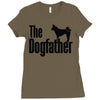 the dogfather Ladies Fitted T-Shirt