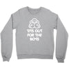 tits out for the boys Crewneck Sweatshirt
