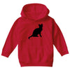 cat black had Youth Hoodie