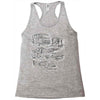 pour le transport Racerback Tank