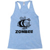 zombie bee Racerback Tank