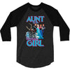 aunt of the birthday girl 3/4 Sleeve Shirt