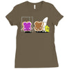 peanut butter and jealousy Ladies Fitted T-Shirt