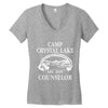 camp crystal lake counselor Women's V-Neck T-Shirt