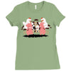 piggybacks and chicken fights Ladies Fitted T-Shirt