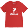 schranz dj , hacke, musik V-Neck Tee