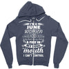I Am A June Women Zipper Hoodie