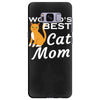 world's best cat mom Samsung Galaxy S8 Plus