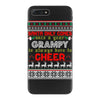 santa only comes once a year grampy is always here to cheer iPhone 7 Plus Case