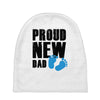 proud new boy Baby Beanies