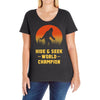 Hide and Seek World Champion Ladies Curvy T-Shirt