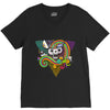 candy skull V-Neck Tee