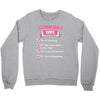 technician's wife Crewneck Sweatshirt