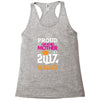 Class of 2017 Proud GrandMother Graduation Racerback Tank