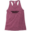 virginity rocks funny cool school church youth group abstinence purity Racerback Tank